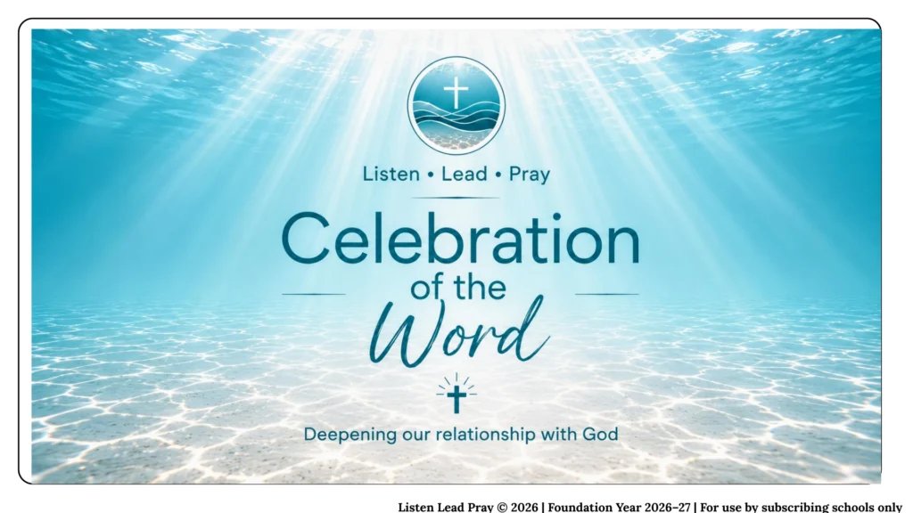 Celebration of the Word — sample 1